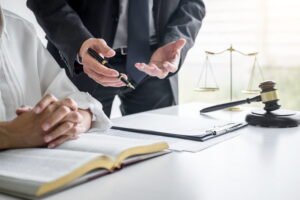 Professional bail bond agent helping clients with bail bonds Oakland